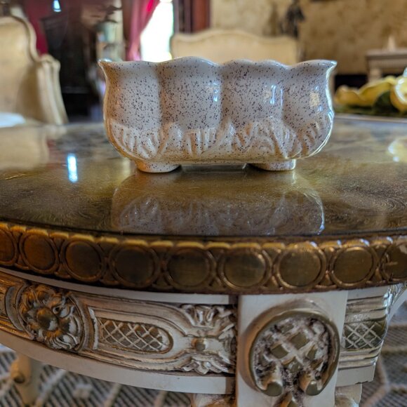 Vintage Planter MCM Retro Speckled Ungemach Pottery - Picture 2 of 6